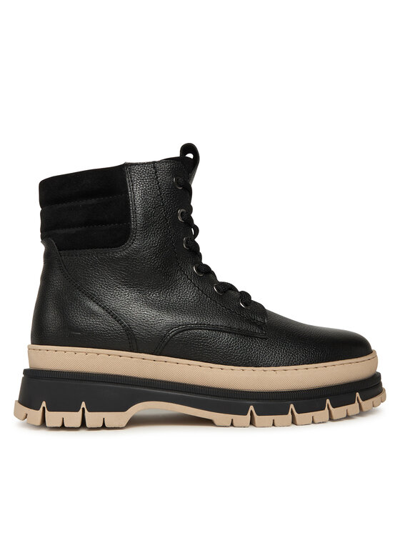 Tamaris Tamaris Kotníková obuv 1-25200-45 Černá