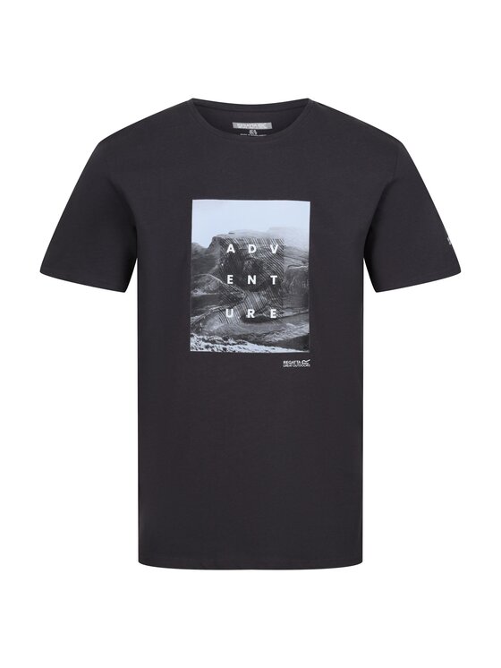 Regatta Regatta T-Shirt Breezed IV Szary Short Fit