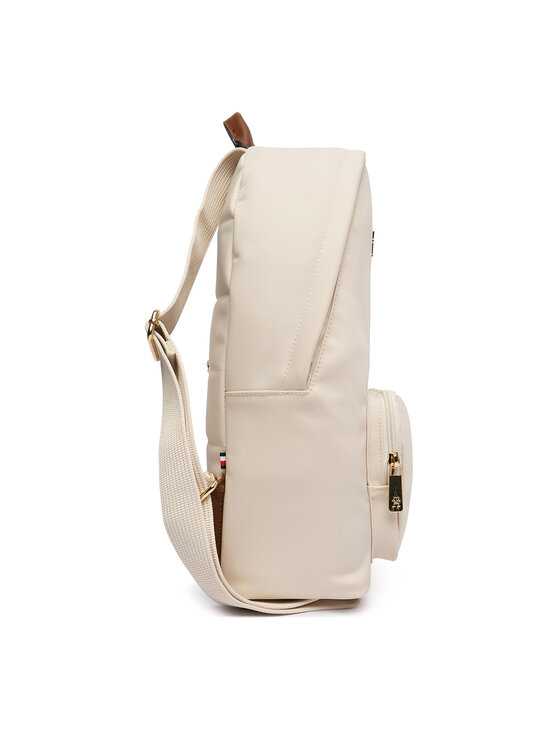 Tommy Hilfiger Tommy Hilfiger Plecak Popette Dome Backpack AW0AW17939 Écru