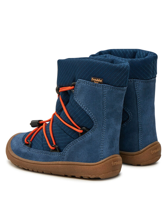 Froddo Froddo Zimske čizme Barefoot Tex Track Wool G3160239-2 M Plava