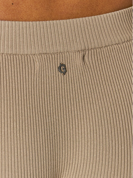 Guess Guess Šortky z materiálu W2GZ03 Z2Z80 Béžová Slim Fit