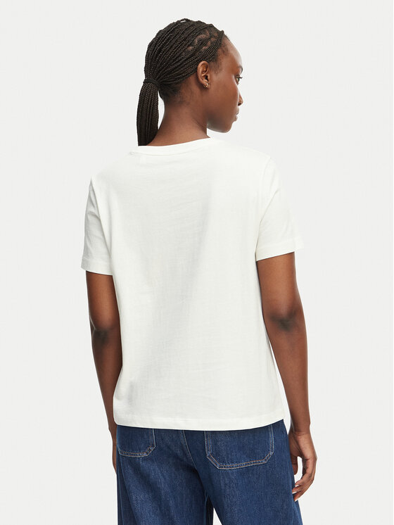 Gant Gant T-Shirt 4201440 Biały Regular Fit
