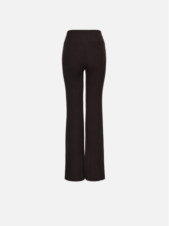 La Mania La Mania Legginsy BONNE Brązowy ciemny Basic Fit