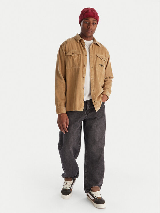 Billabong Billabong Košeľa Bong Days EBYWT03015 Kaki Regular Fit