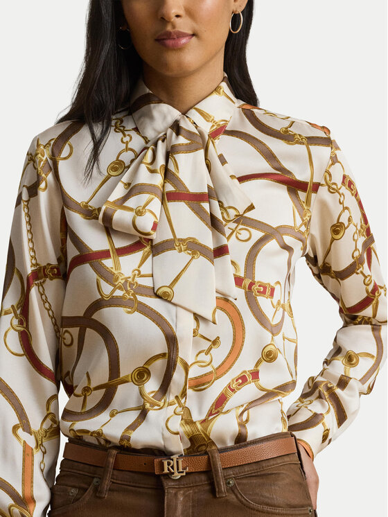 LAUREN RALPH LAUREN LAUREN RALPH LAUREN Košeľa 200979807001 Biela Straight Fit