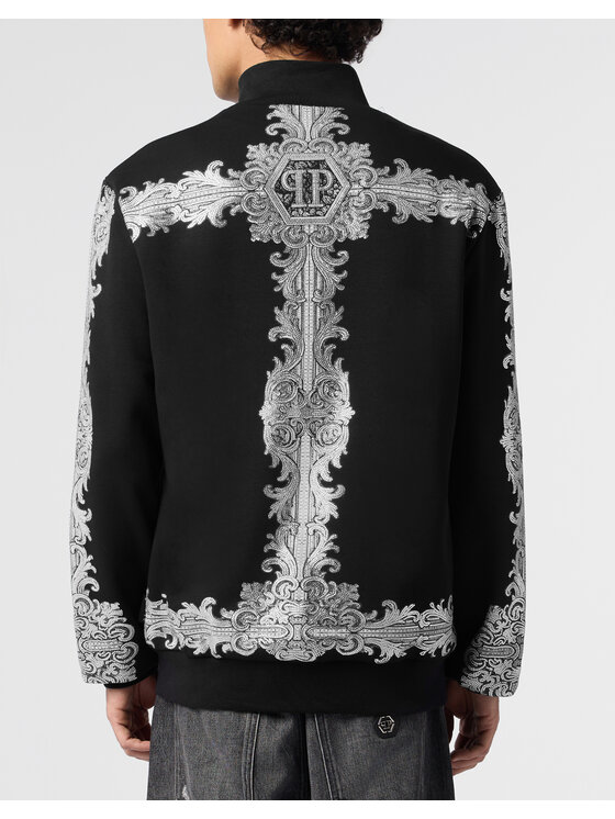 PHILIPP PLEIN PHILIPP PLEIN Felpa 31086 Nero Jegging Fit