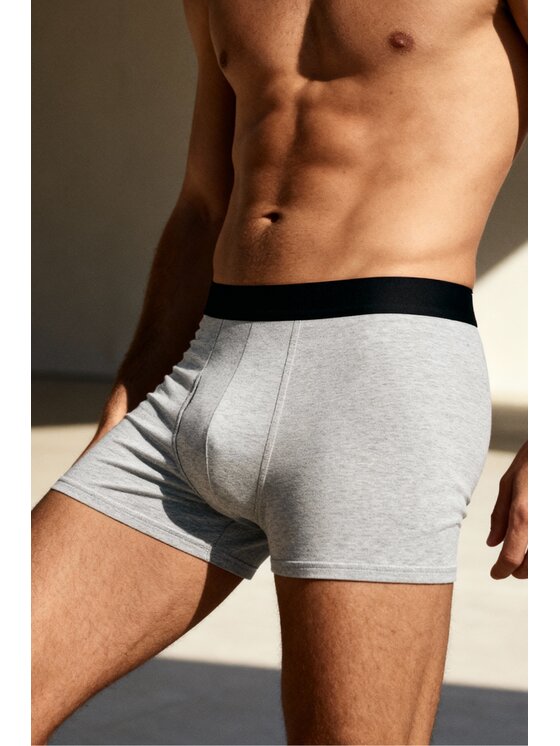 Love and Hate Love and Hate Boxer Steel Fit Grigio