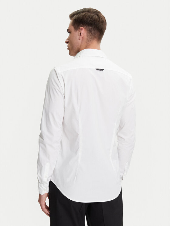 Calvin Klein Jeans Calvin Klein Jeans Košile J30J324614 Bílá Slim Fit