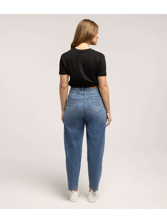 Lee Cooper Lee Cooper Jeansy CABRA 3122 Niebieski Barrel Fit