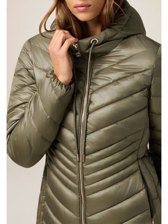 Oltre Oltre Giubbotto piumino F609R001425N035 Verde Slim Fit