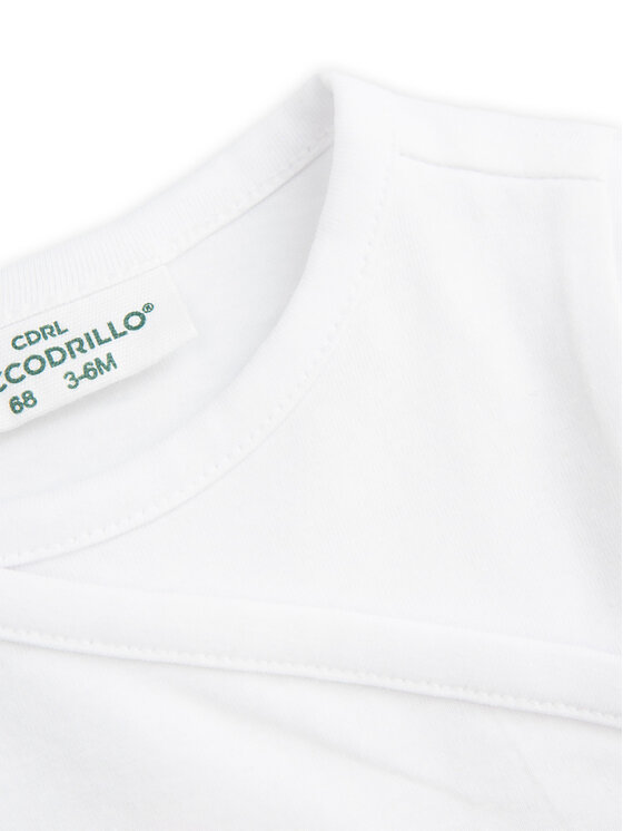 Coccodrillo Coccodrillo Bērnu bodijs WC5112601MGN Balts