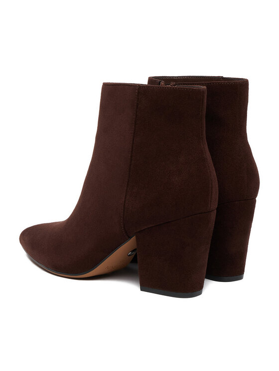 Nine West Nine West Botki CEO-ZAKIA-01 Brązowy ciemny