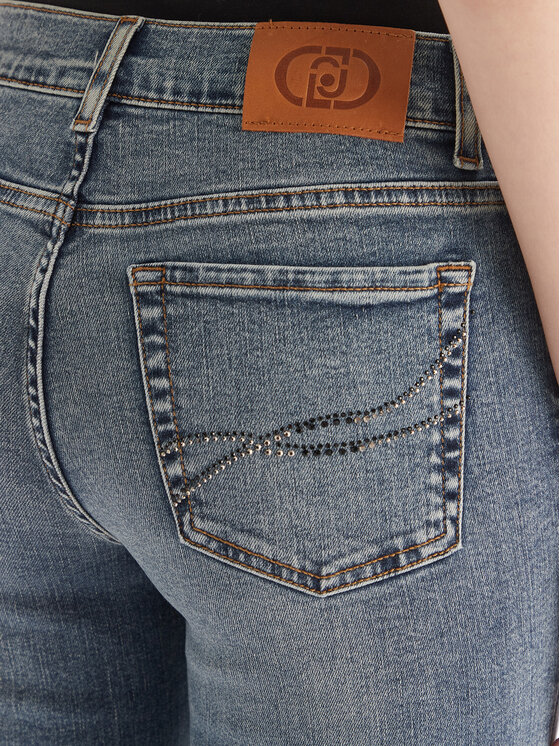Liu Jo Liu Jo Džínsy UF5066 DS615 Modrá Authentic Slim Fit