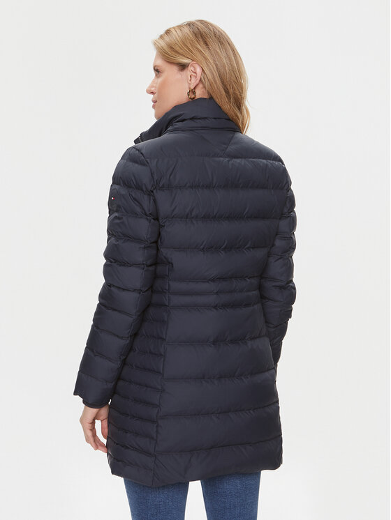 Tommy Hilfiger Tommy Hilfiger Geacă din puf Tyra WW0WW39747 Bleumarin Regular Fit
