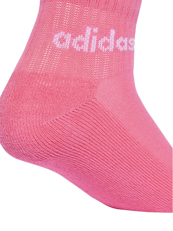 adidas adidas Sada 3 párů dětských nízkých ponožek Kids Lin Ank 5P JF8541 Barevná