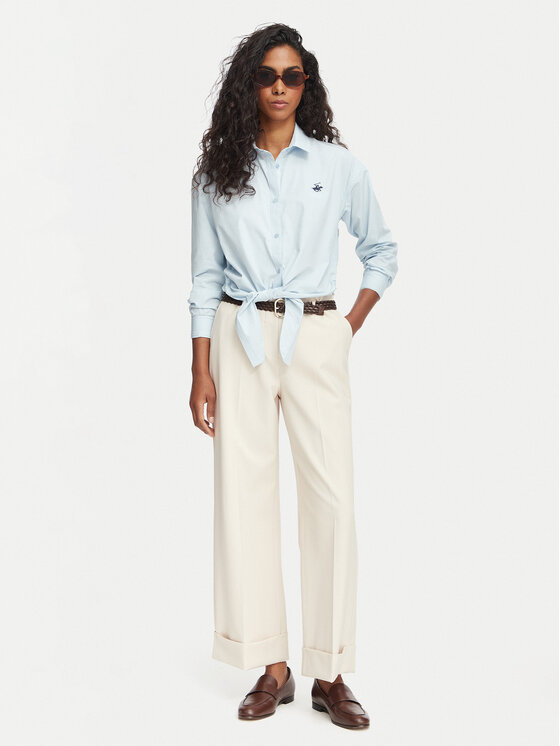 Beverly Hills Polo Club Beverly Hills Polo Club Сорочка P-SS26W-SH506602 Голубий Regular Fit