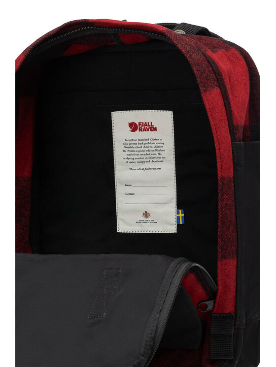 Fjällräven Fjällräven Plecak Kanken Re-Wool Kolorowy