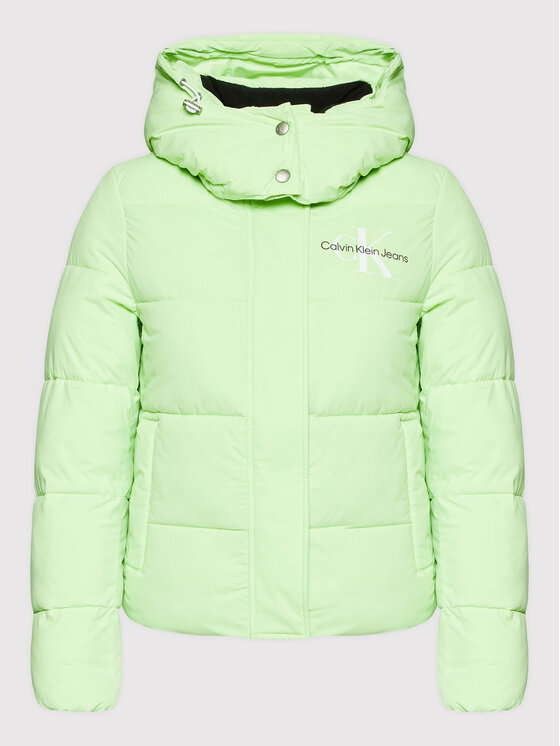 Calvin Klein Jeans Calvin Klein Jeans Geacă de iarnă J20J219007 Verde Regular Fit