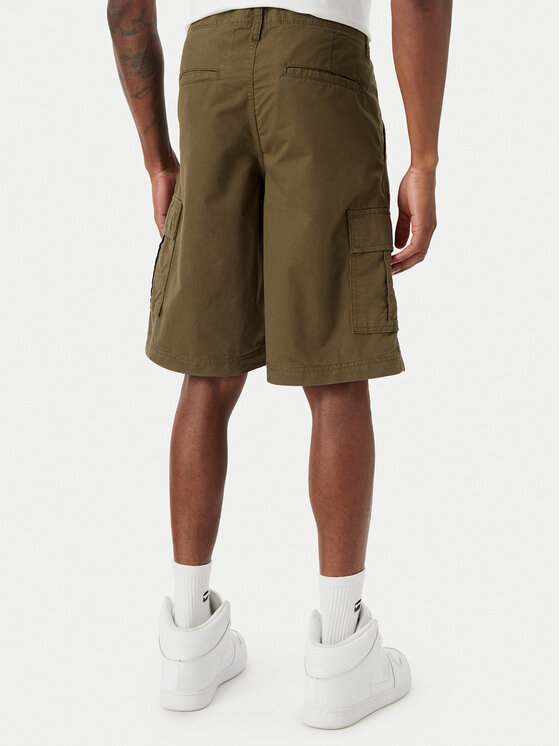 Jack & Jones Jack & Jones Szorty materiałowe Cole 12292263 Zielony Regular Fit
