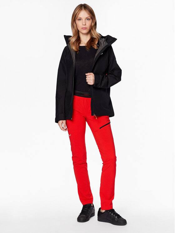 Salewa Salewa Vodootporna jakna Puez 28477 Crna Regular Fit
