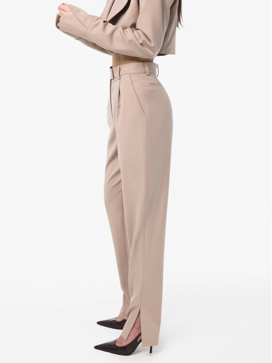 MANDRAGORA MANDRAGORA Pantaloni di tessuto Marlo Beige Regular Fit