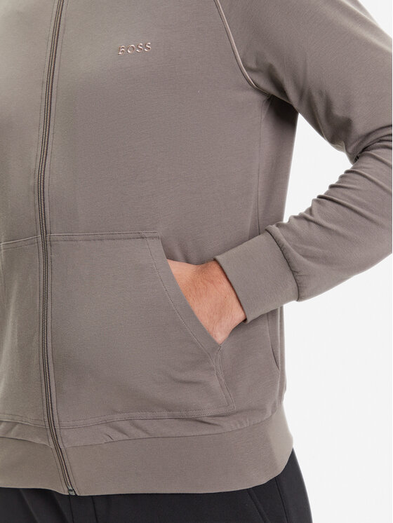 BOSS BOSS Felpa Mix&Match 50515313 Marrone Regular Fit