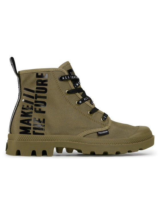 Palladium Palladium Trapery Pampa Hi Future 76885-308-M Zielony