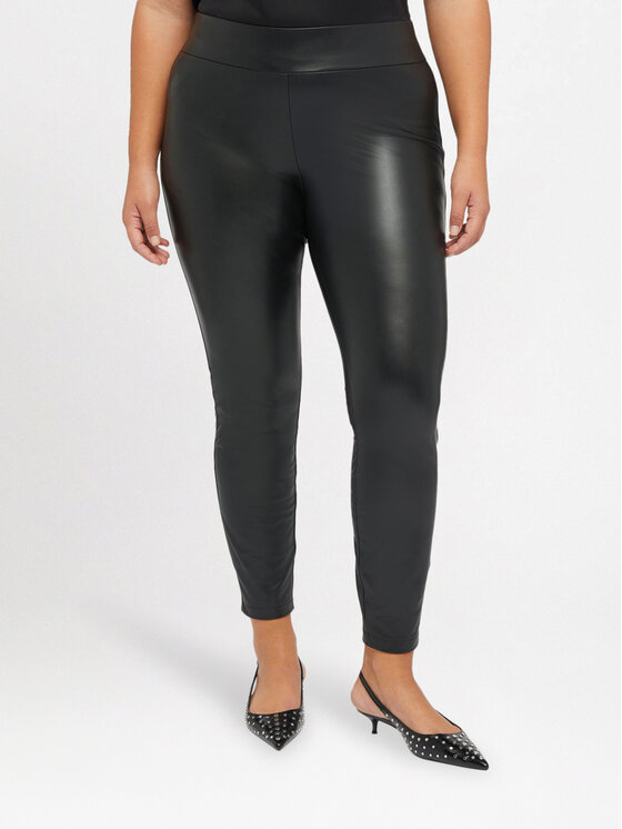 Fiorella Rubino Fiorella Rubino Spodnie materiałowe P054L102084N033 Czarny Regular Fit