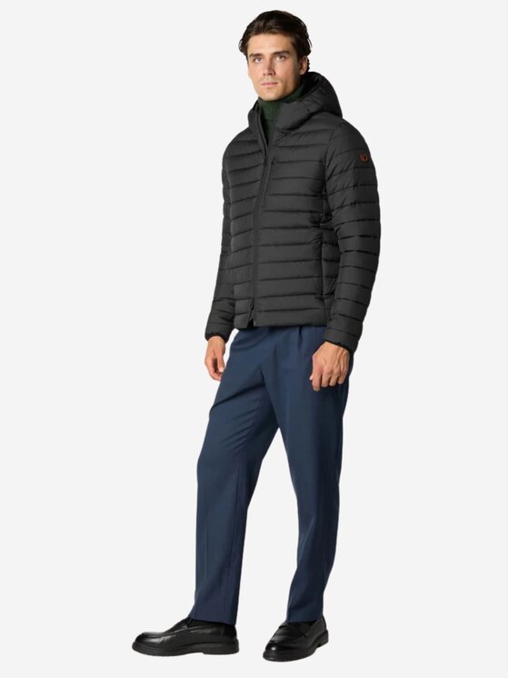 Save The Duck Save The Duck Kurtka puchowa Piumino Juncus Czarny Regular Fit