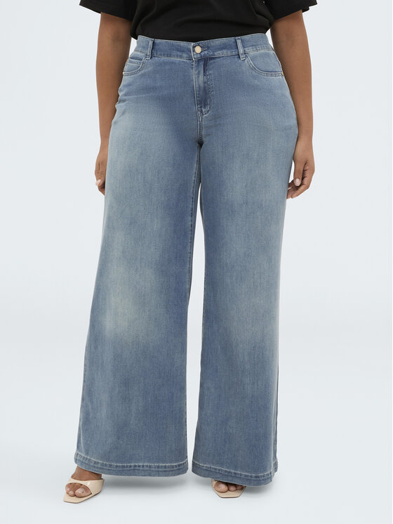 Fiorella Rubino Fiorella Rubino Jeans P476T005380N004 Blu Over Fit