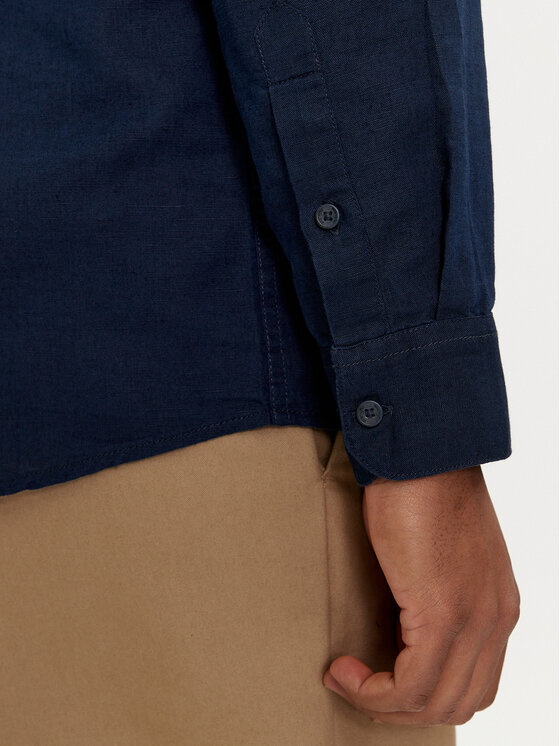 Wrangler Wrangler Сорочка 112352186 Cиній Regular Fit