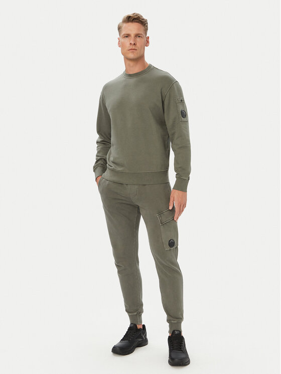 C.P. Company C.P. Company Donji dio trenerke 21CMSP720A006372R Zelena Regular Fit