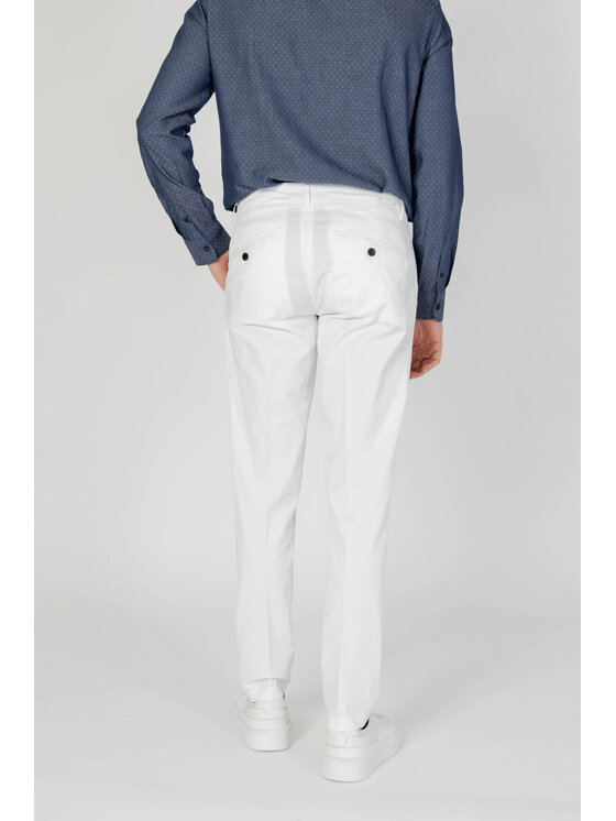 Antony Morato Antony Morato Παντελόνι chino BRYAN Λευκό Skin Fit