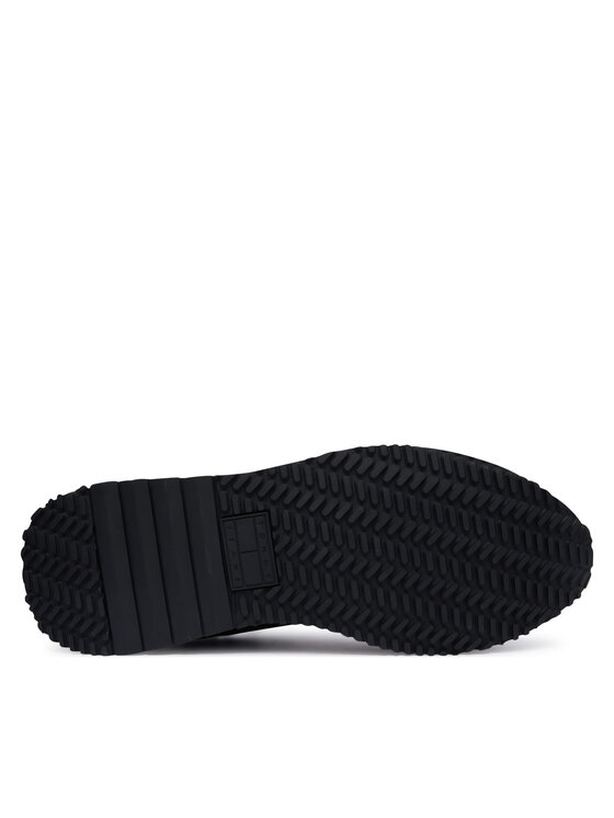 Tommy Jeans Tommy Jeans Sneakers Tjm Eva Runner Mix Material EM0EM01737 Schwarz