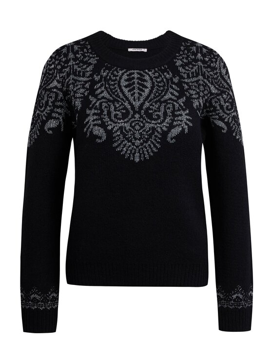 Orsay Orsay Sweter 540146660000__XS Czarny Regular Fit