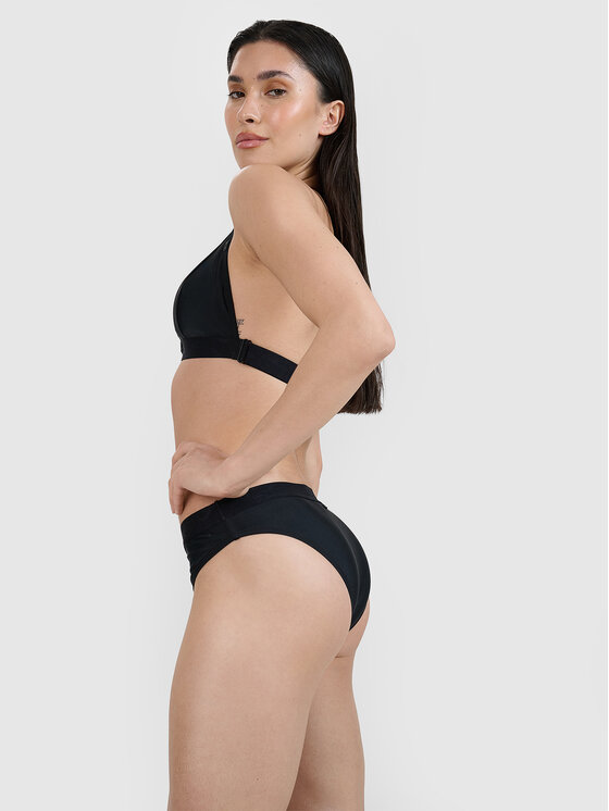 4F 4F Góra od bikini BEACHWEAR BASIC Czarny