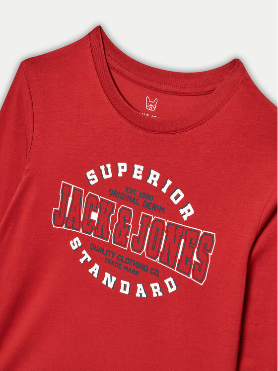 Jack&Jones Junior Jack&Jones Junior Majica Logo 12258880 Crvena Regular Fit