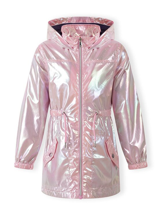 minoti minoti Kurtka przeciwdeszczowa 18COAT21 Różowy Regular Fit