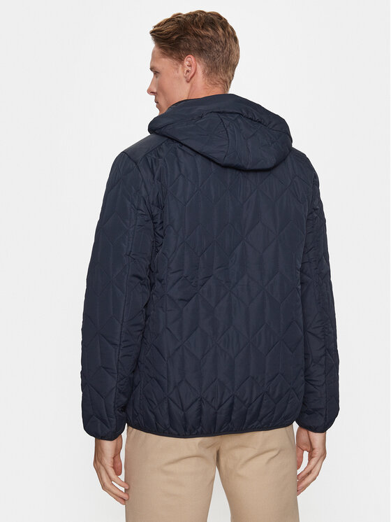 Lindbergh Lindbergh Žieminė striukė 30-301103 Tamsiai mėlyna Relaxed Fit