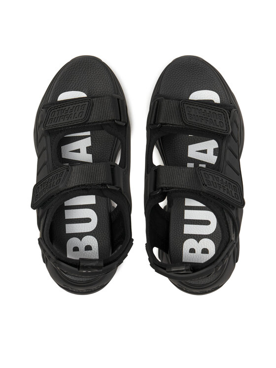Buffalo Buffalo Sandali Binary Track 1602159 Nero