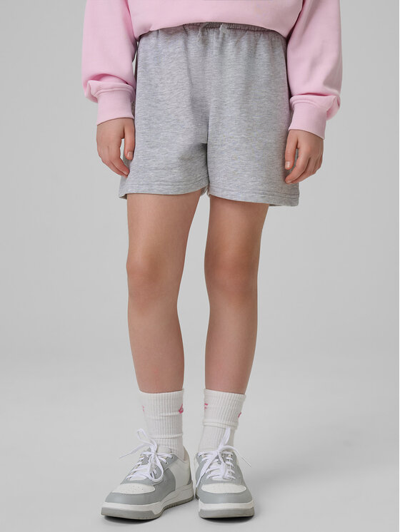4F 4F Szorty sportowe BASIC+ Szary Oversize