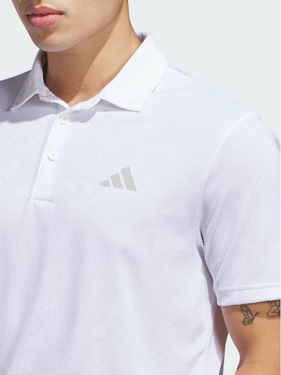 adidas adidas Polo 162288 Biały Regular Fit