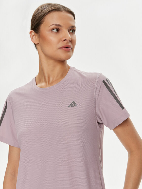 adidas Φανελάκι τεχνικό Own The Run IN1595 Μωβ Regular Fit | Modivo.gr