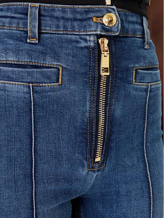 Elisabetta Franchi Elisabetta Franchi Jeansy PJ-17D-61E2 139 Modrá Regular Fit