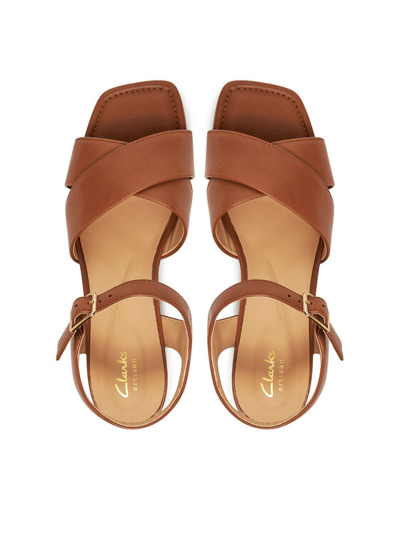 Clarks Clarks Basutės Serina35 Cross 26181346 Ruda