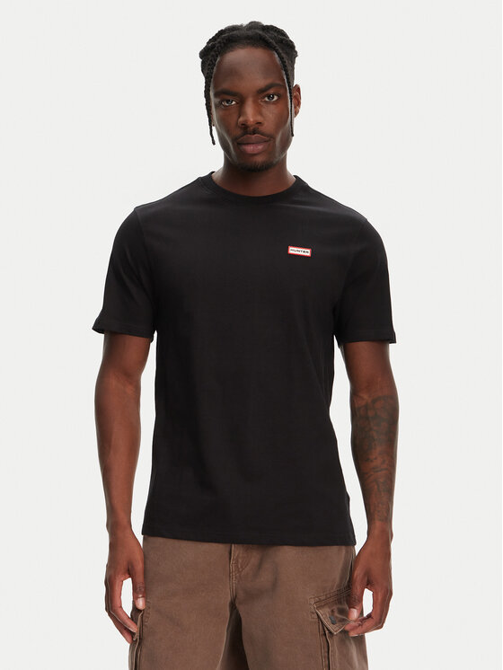 Męski T-Shirt Hunter, Rozmiar XXL, Czarny, Tavish HARM0082251