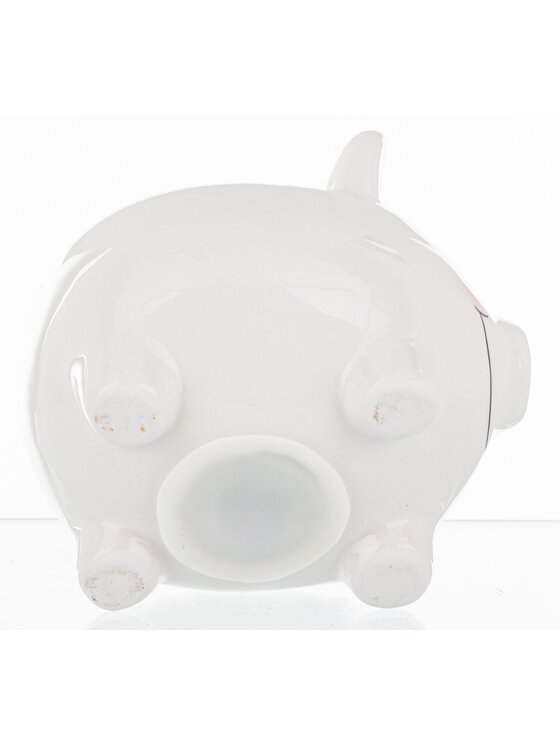 MIAhome MIAhome Skarbonka ceramiczna świnka PIGGY Biały