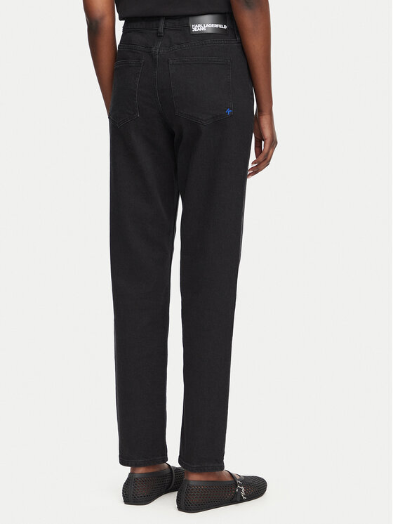Karl Lagerfeld Jeans Karl Lagerfeld Jeans Дънки A4W10037 Черен Mom Fit