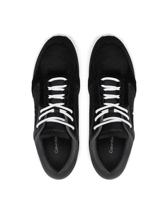 Calvin Klein Jeans Calvin Klein Jeans Sneakersy Eva Runner Low Mg Wmm YM0YM01145 Czarny