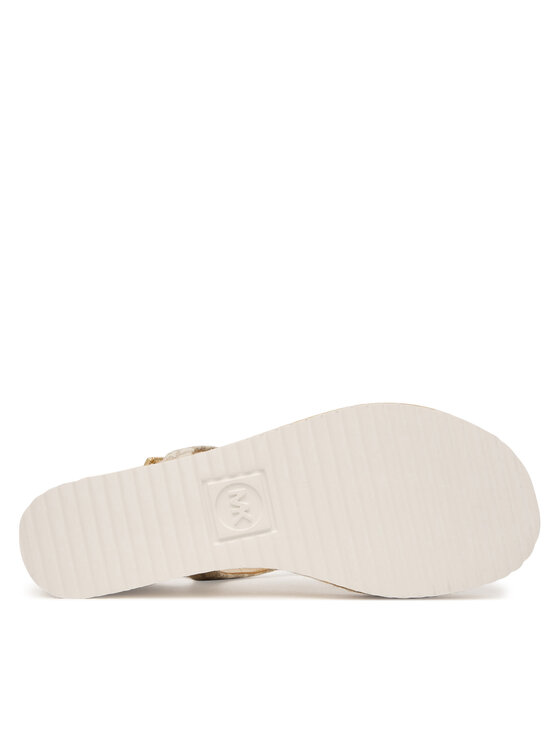 MICHAEL Michael Kors MICHAEL Michael Kors Espadrilky Val Thong Wedge 40S6VAMS1B Écru